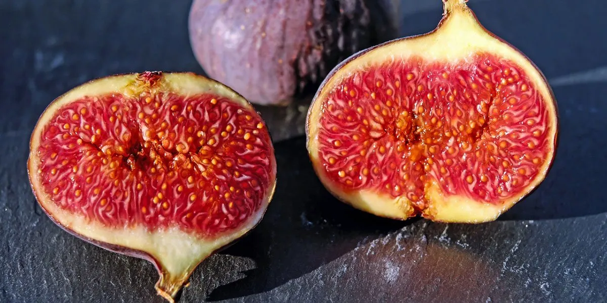 Figs Pink Flesh Fruit