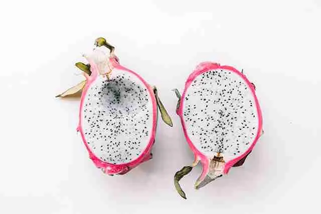 Pink And White Dragon Fruit Selenicereus undatus